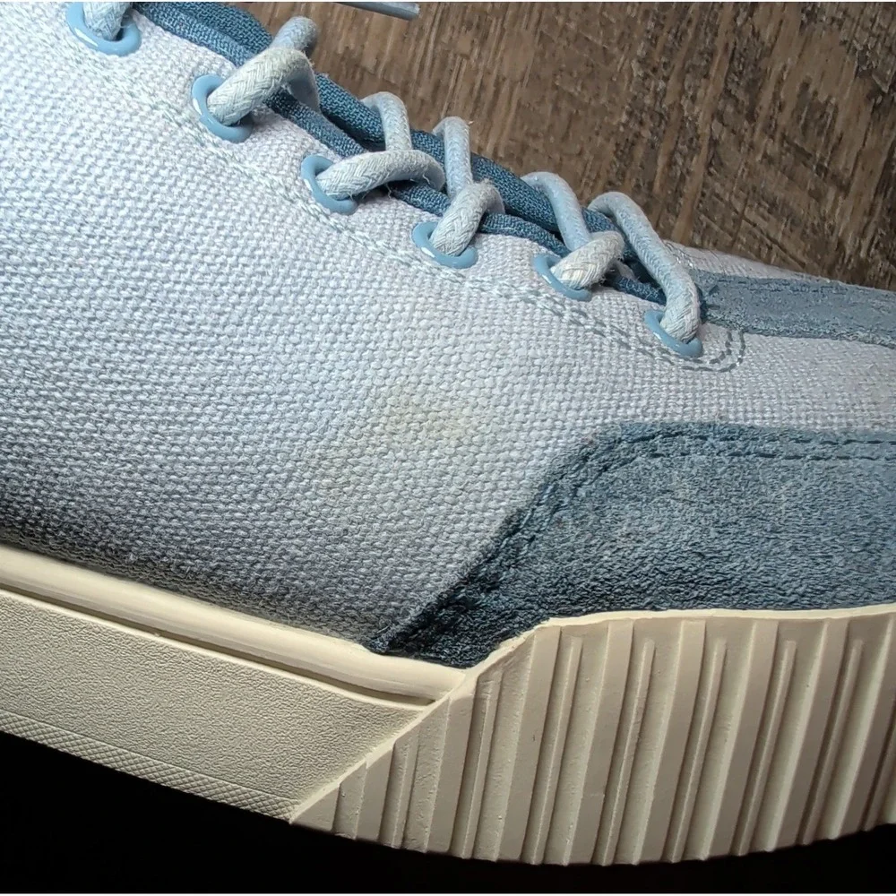 Kizik Brooklyn Women's Hands Free Slip-In Shoes Sneakers Size 9 Two Tone Blue